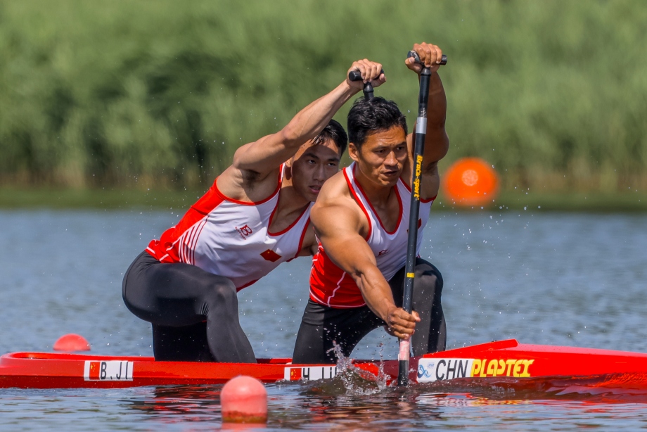 Bowen Ji Hao Liu china men C2 1000 canoe sprint Poznan 2024