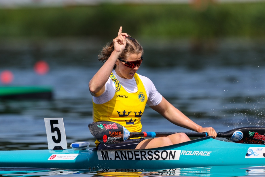 Melina Andersson Poznan canoe sprint 2024