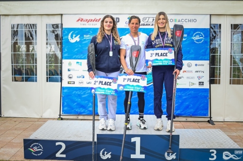 Women's long distance medallists ICF SUP World Ranking Series 2026
