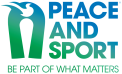 Peace and sport logo