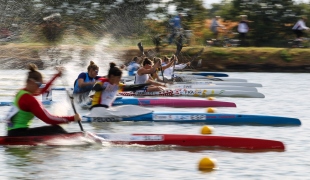 2020 ICF Canoe Sprint World Cup Szeged Hungary K1 Women 200m Semi-final I