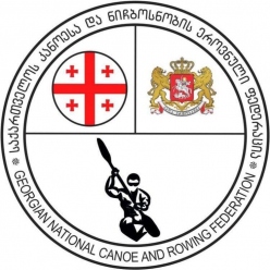 Georgian National Canoe and Rowing Federation logo