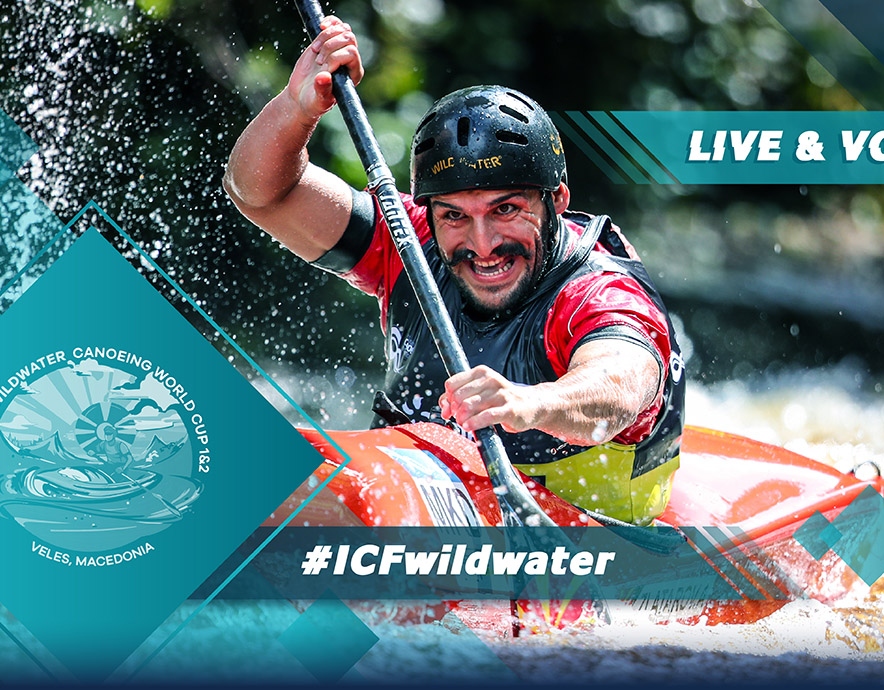 2024 ICF Canoe-Kayak Wildwater World Cup 1-2 Veles Republic of North Macedonia Live Coverage Video Streaming