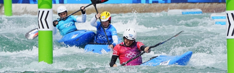 Camille Prigent canoe kayak cross paris 2024 olympics 4