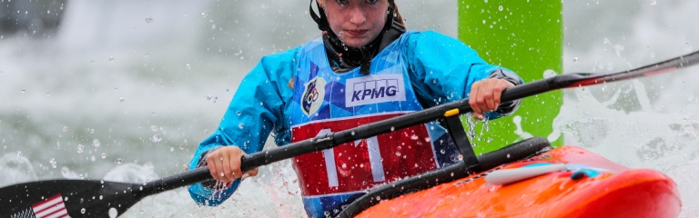 Evy Leibfarth kayak cross slalom Olympics Paris United States