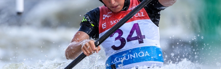 Lena Teunissen Prague 2022 canoe slalom