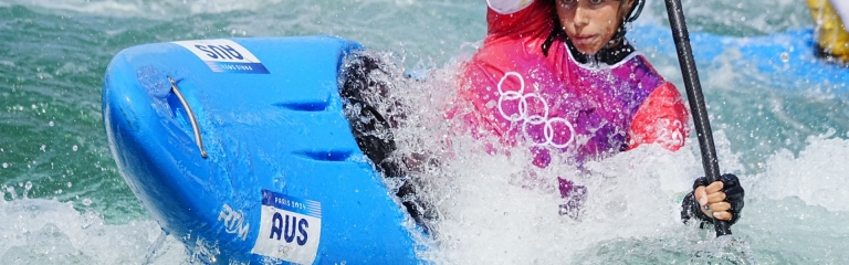 Noemi Fox kayak cross Olympics Paris 2024