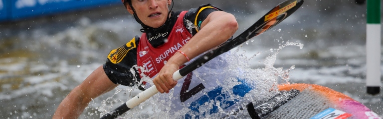 Ricarda Funk kayak slalom Prague 2023
