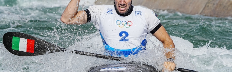 Giovanni de Gennaro kayak slalom Olympics Paris 2024
