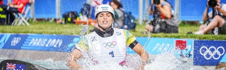 Jessica Fox kayak slalom Paris 2024 Olympics gold 2