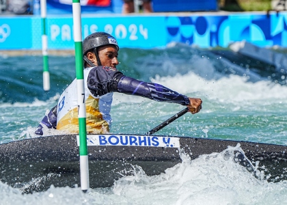 Yves BOURHIS Senegal Paris 2024 Olympics canoe slalom