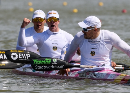 Germany men K4 Szeged 2024