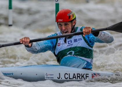 Joe Clarke 2024 krakow men k1 Great Britain kayak slalom
