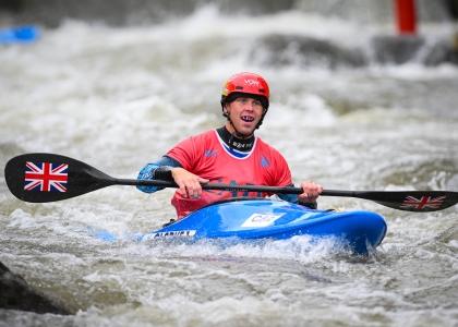Joseph Clarke Great Britain kayak cross 2024 La Seu