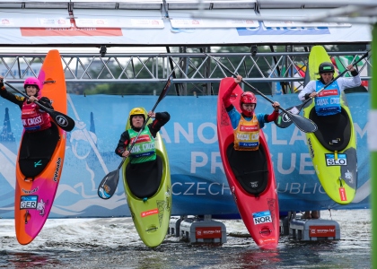 Kayak cross ramp start Olympics Paris 2024
