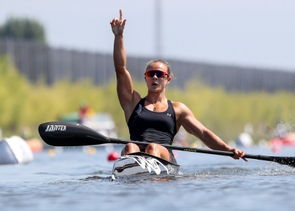 New Zealand Lisa Carrington K1 200 gold Montemor 2018