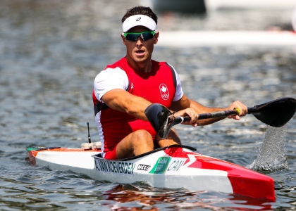 Adam van Koeverden is a four-time Olympic medallist