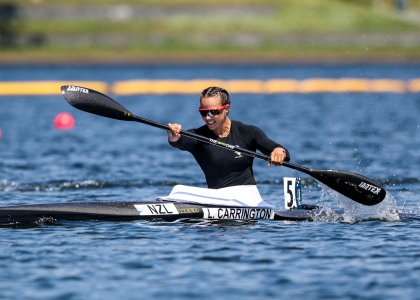 Lisa Carrington will not be competing internationally in 2025