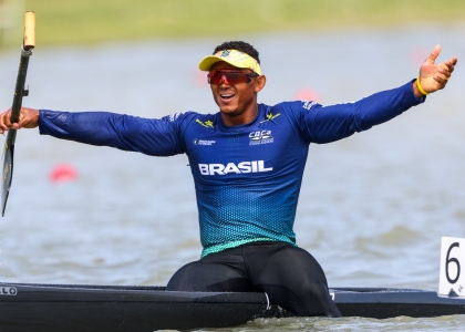 Isaquias Queiroz Canoe Sprint Paris 2024 Olympics