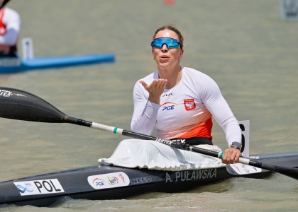 Anna Pulawska kayak sprint Poland 2025 Szeged