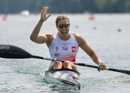 Anna Pulawska kayak sprint Poland Milan 2025