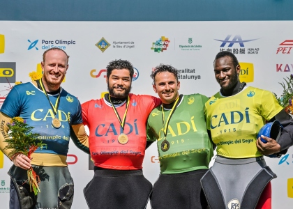 The kayak cross African Reference Race was among the highlights of La Seu 