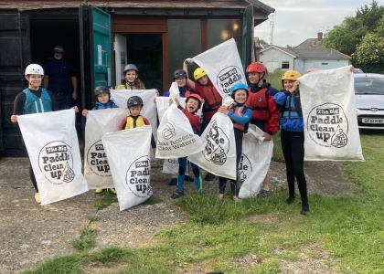 Big Paddle Cleanup campaign Paddle UK