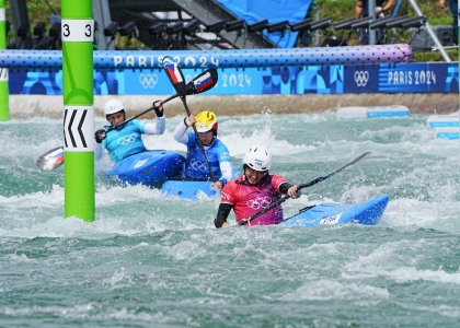 Camille Prigent canoe kayak cross paris 2024 olympics 4