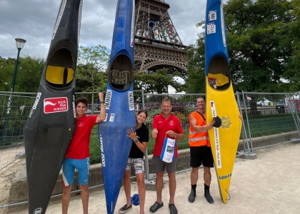 czech paddlers Emerich Rath Paris 100 years