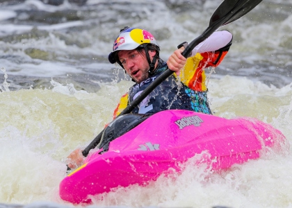 Dane Jackson 2022 canoe freestyle Nottingham