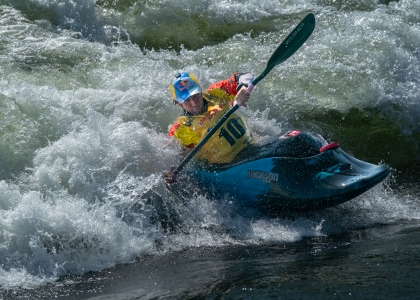 Dane Jackson canoe freestyle kayak Plattling 2025