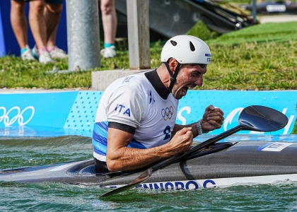 Giovanni De Gennaro Italy kayak Paris 2024 