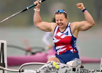 Hope Gordon Great Britain Paracanoe Milan 2025