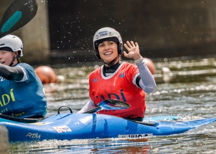 Angele Hug will be among the home hopes in Pau