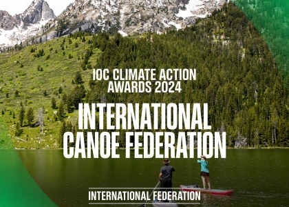 ICF shortlisted IOC Climate Action Awards 2024