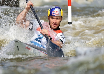 Jakub Grigar Prague 2025 kayak short slalom
