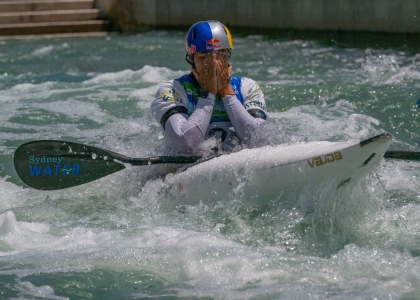 Fox captures third medal in OKC jessica fox kayak okc