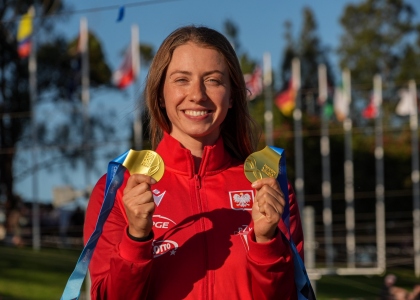 Klaudia Zwolinska Poland Sydney 2025 canoe slalom golds 2