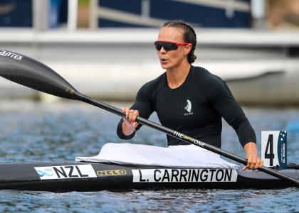 Lisa Carrington is returning to compete in Milan