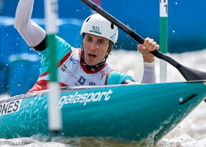 Luuka Jones kayak slalom 2024 Krakow