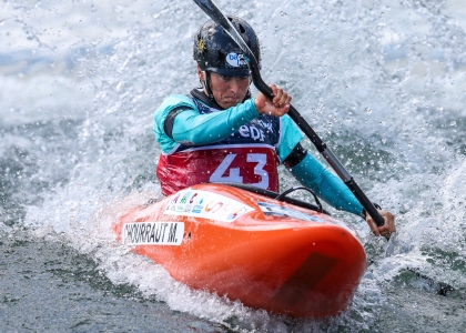 Maialen Chourraut kayak cross Pau 2022