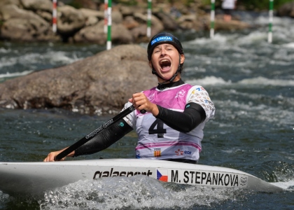 Marketa Stepankova Czechia canoe slalom junior Foix 2025