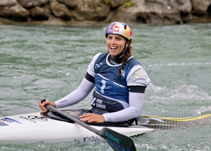 Jessica Fox was three seconds faster than the rest