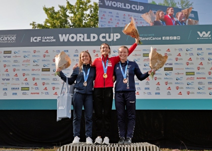 Ricarda Funk cruised to the women's K1 gold medal