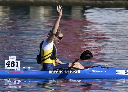 Melina Andersson Sweden canoe marathon metkovic 2024