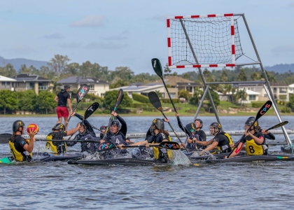 New Zealand canoe polo women 2025 Oceania Championships