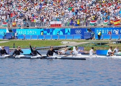 New Zealand women's kayak four 500m Olympics Paris 2024 2