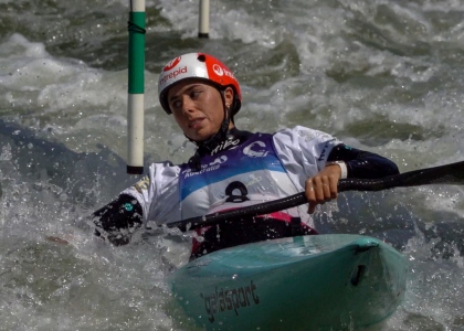 Noemie Fox Australia Sydney 2025 kayak slalom