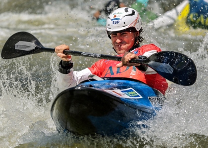 Manuel Ochoa led from start to finish in the men's final