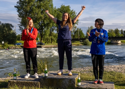 Ottilie Robinson-Shaw canoe freestyle plattling 2024